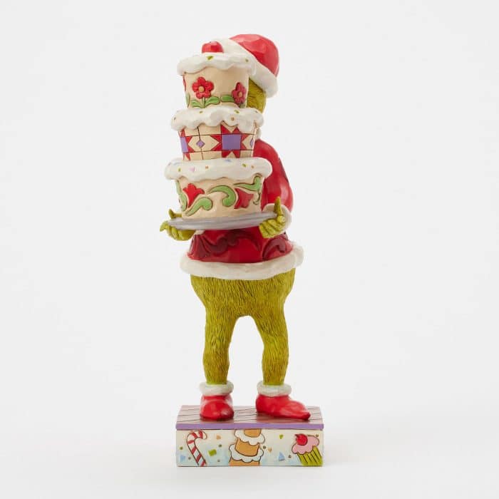 Grinch with Grinchy Cake Tree by Jim Shore Front