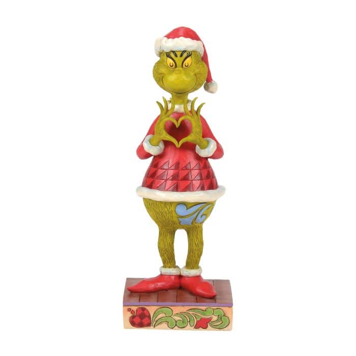 Grinch with Heart Hands by Jim Shore