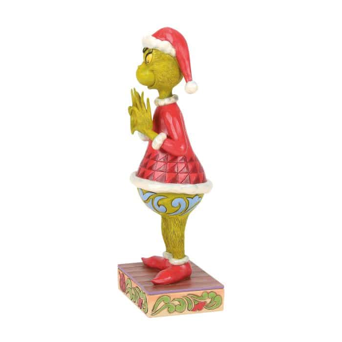 Grinch with Heart Hands by Jim Shore Side Two