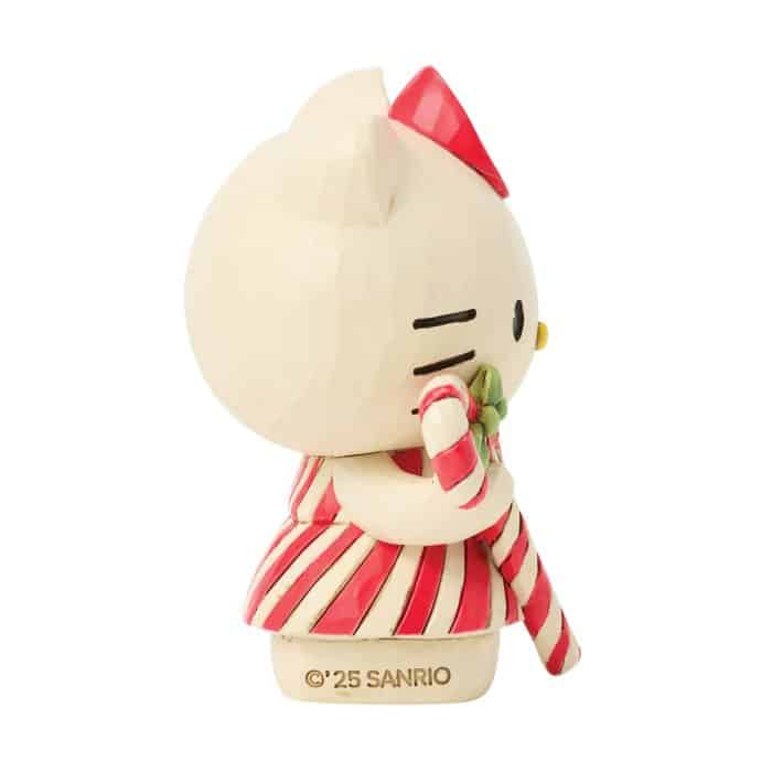 Hello Kitty Candy Cane Mini by Jim Shore Side Two