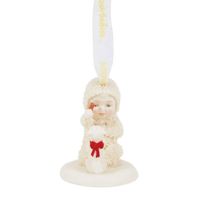 Heres a Special Treat Snowbabies Ornament Front