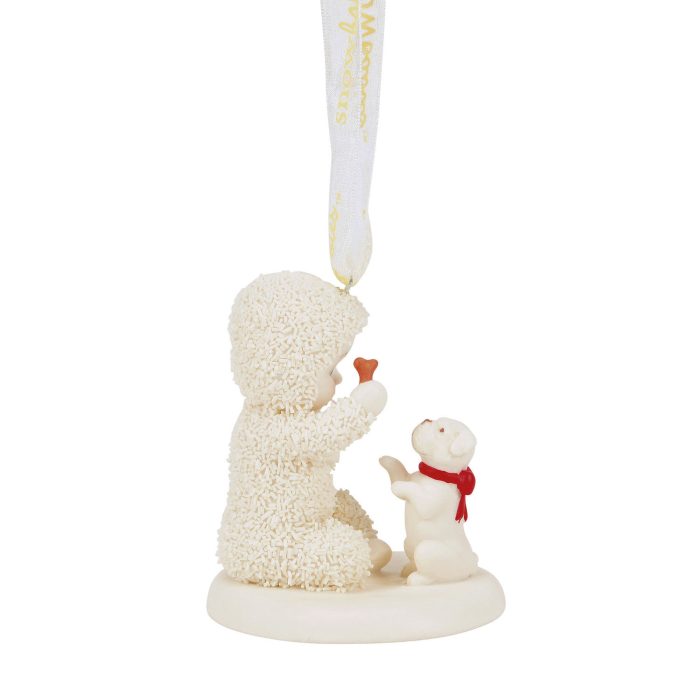 Heres a Special Treat Snowbabies Ornament Side