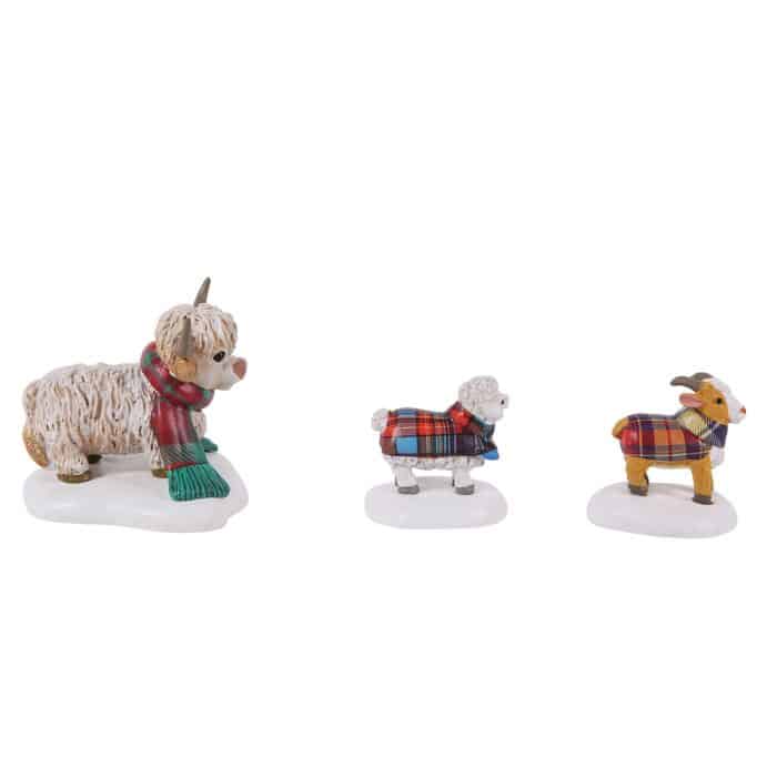 Highland Animal Set Village D56 Side Two