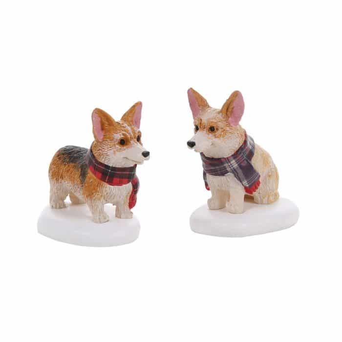 Highland Corgis Village D56 Quarter