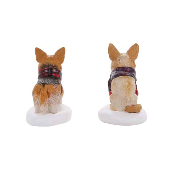 Highland Corgis Village D56 Back