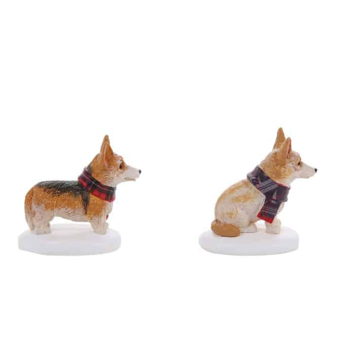 Highland Corgis Village D56 Side