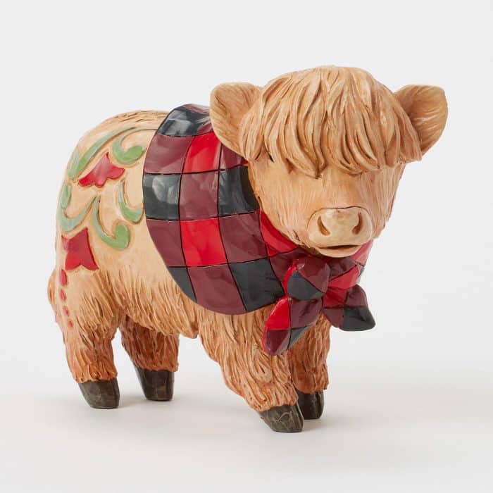 Highland Glen Highland Calf by Jim Shore Front