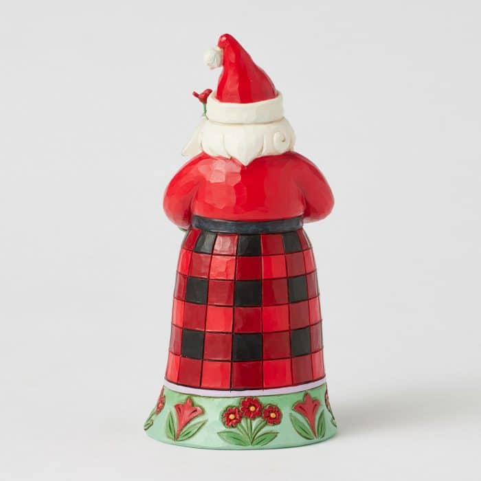 Highland Glen Santa Cardinals by Jim Shore Back