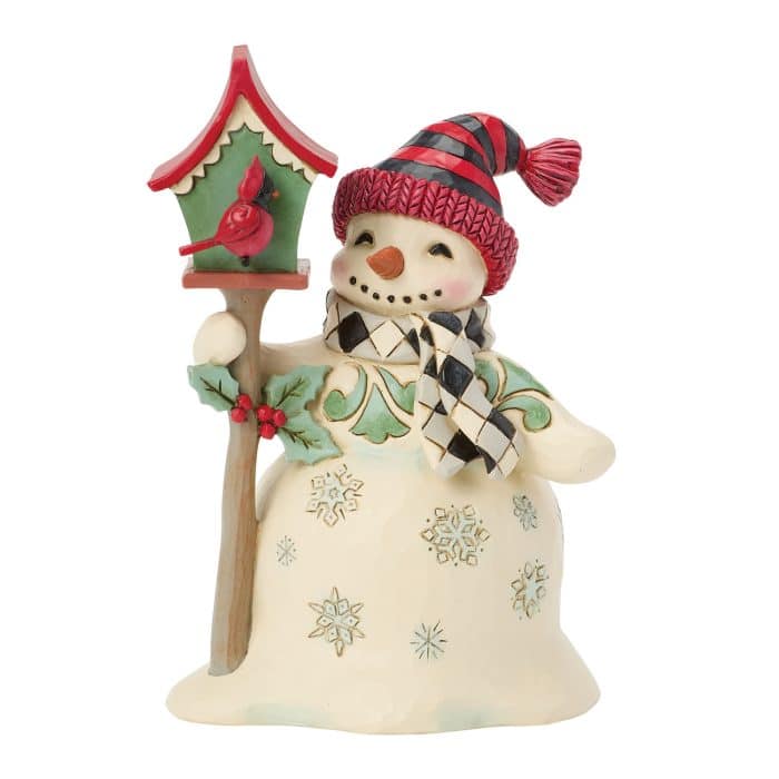 Highland Glen Snowman Birdhouse by Jim Shore