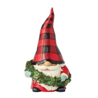 Highland Glen Wreath Gnome By Jim Shore