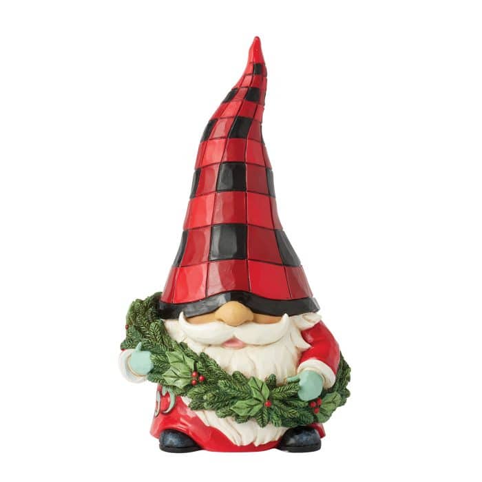 Highland Glen Wreath Gnome by Jim Shore