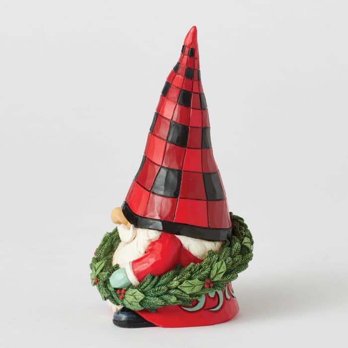 Highland Glen Wreath Gnome by Jim Shore Side Two