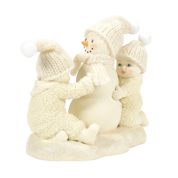 Lets Build a Snowman Snowbabies Figurine