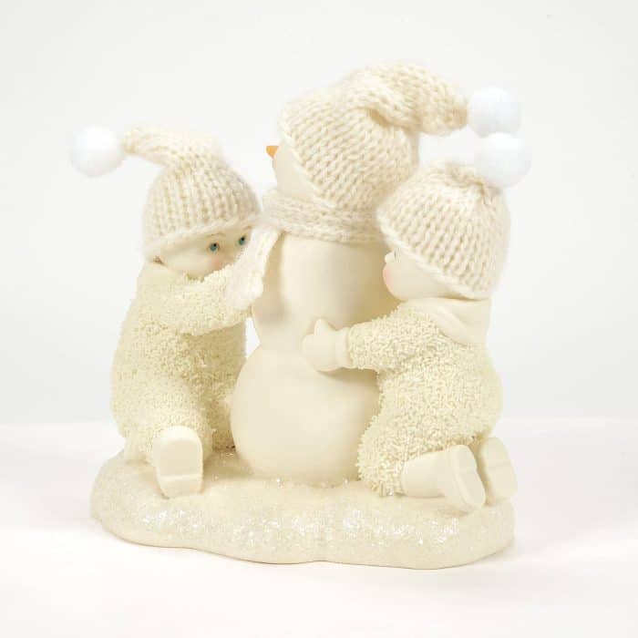 Lets Build a Snowman Snowbabies Figurine Front