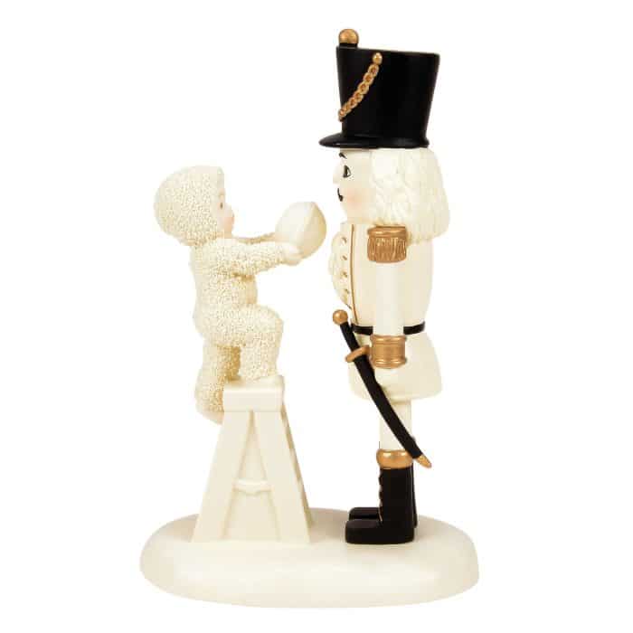 Lets Get Crackin Snowbabies Figurine Back
