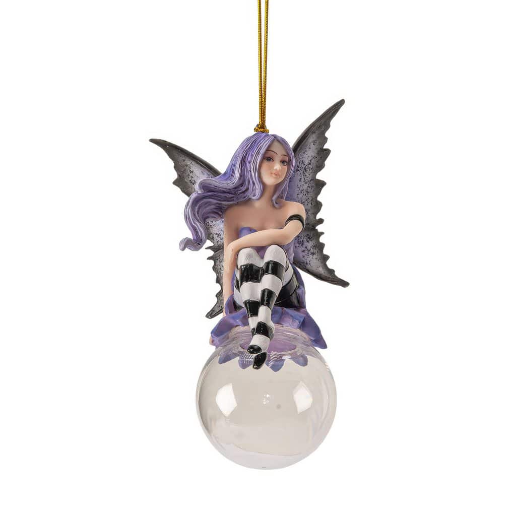 Lissette Bubble Riding Fairy Ornament