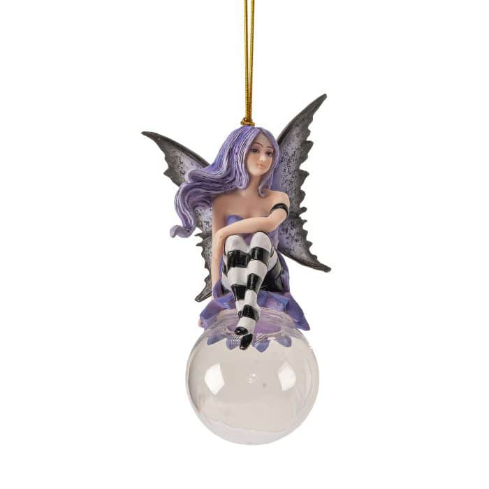 Lissette Bubble Riding Fairy Ornament