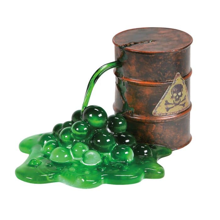 Lit Bubbling Ooze Village D56