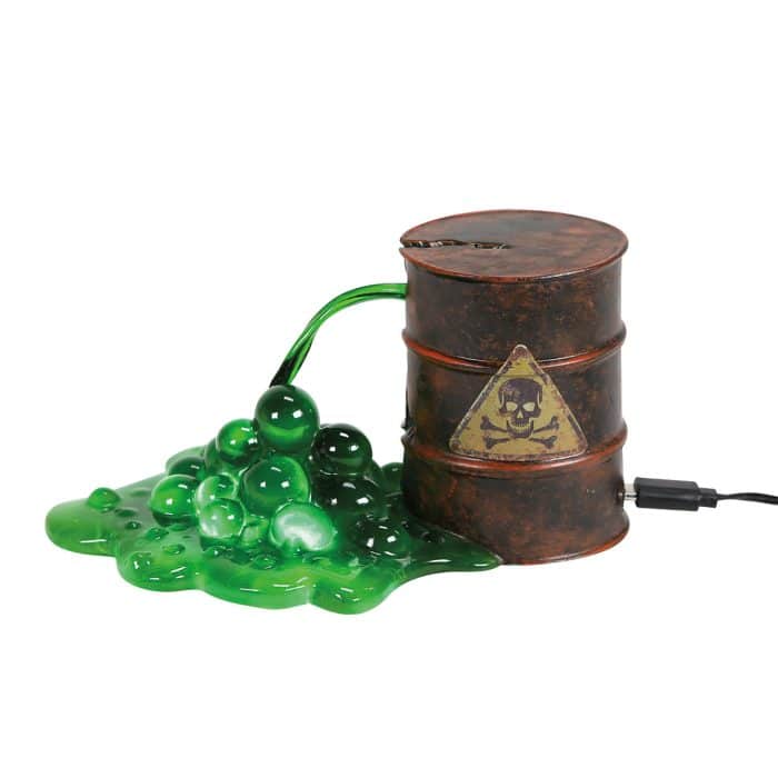 Lit Bubbling Ooze Village D56 Front