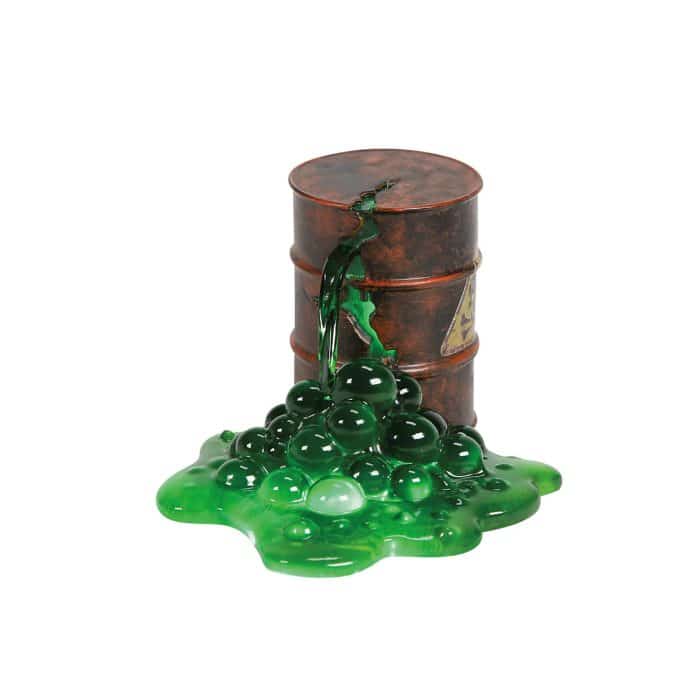 Lit Bubbling Ooze Village D56 Side Two