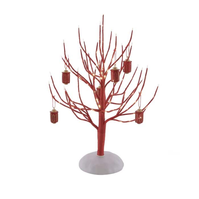 Lucky Twinkle Branch Tree Village D56 Front