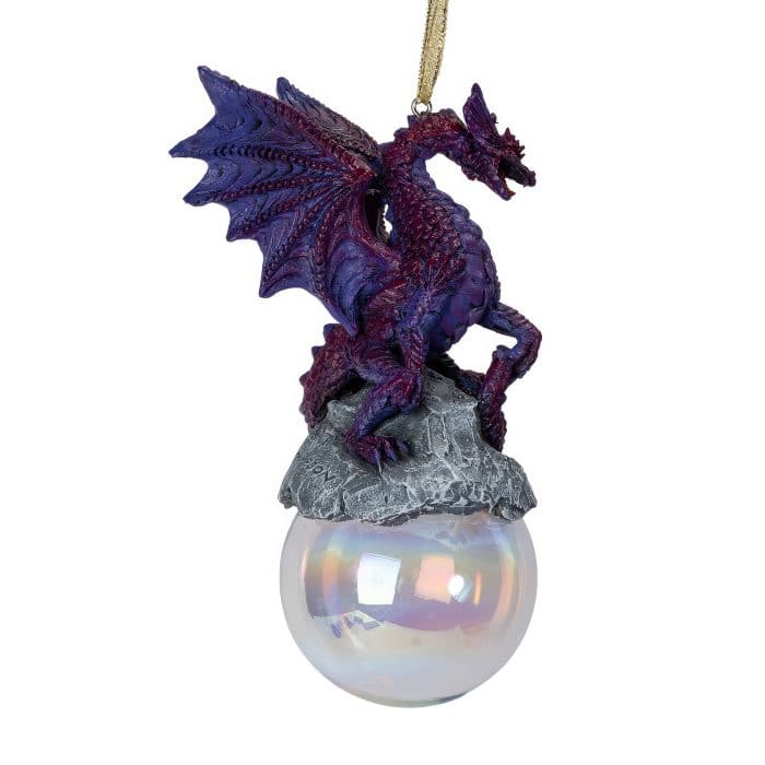 Maelstrom the Dragon Ornament Back