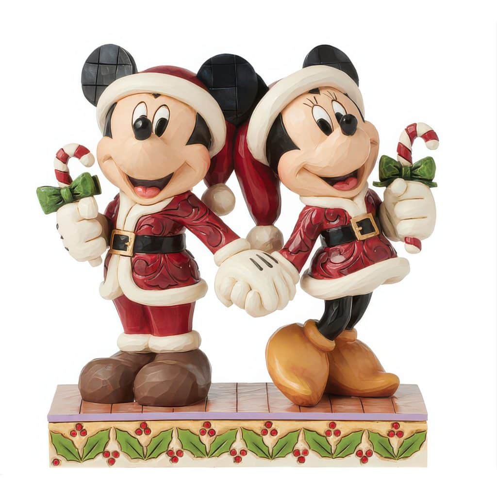 Mickey  Minnie Candy Canes by Jim Shore