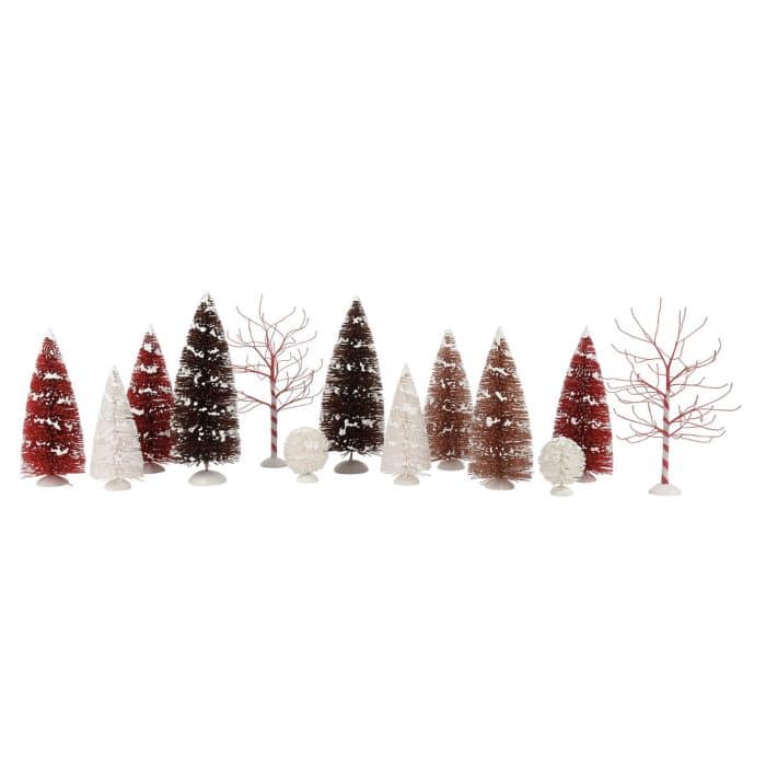 Mocha Mint Landscape Trees Village D56