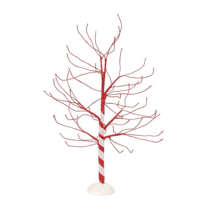 Mocha Mint Landscape Trees Village D56 Peppermint Tree