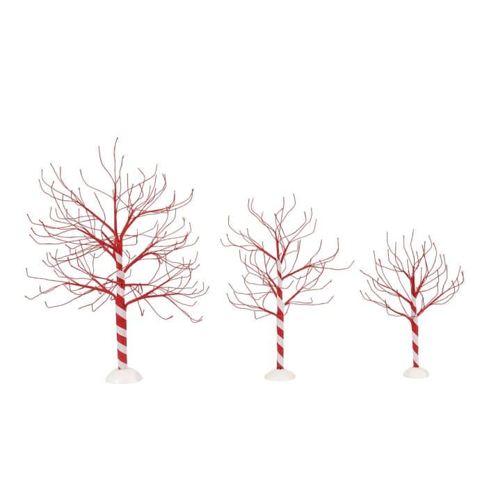 Peppermint Twist Trees Village D56