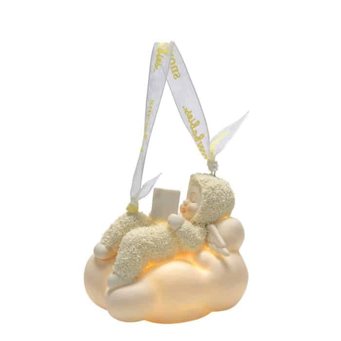 Reading in the Clouds Snowbabies Ornament