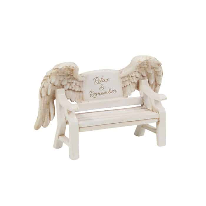Relax  Remember Bench Village D56 Quarter View