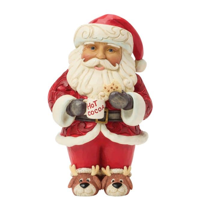 Santa Hot Cocoa Cookie Pint Size by Jim Shore