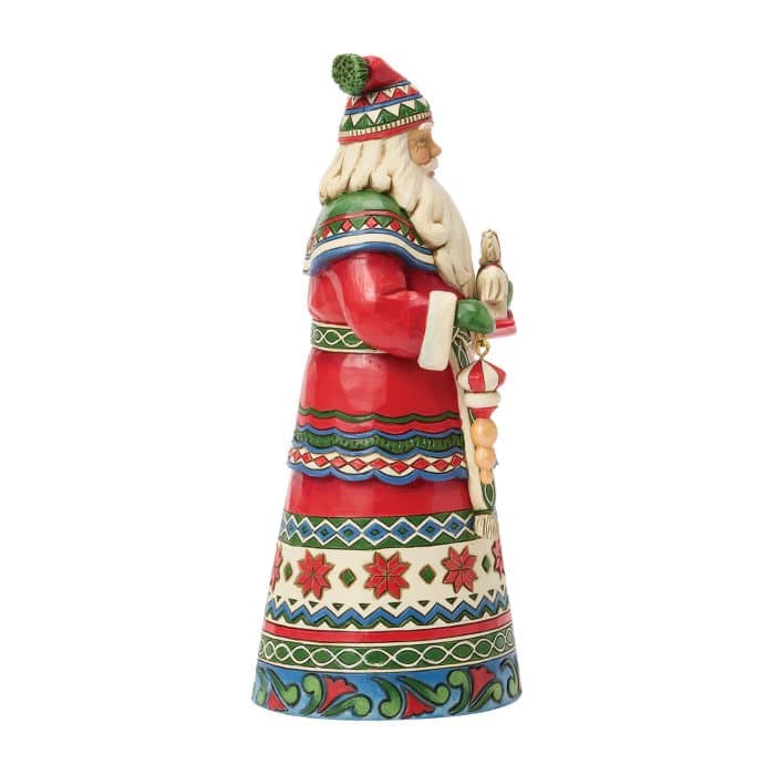 Santa Laplander Horse by Jim Shore Side Two
