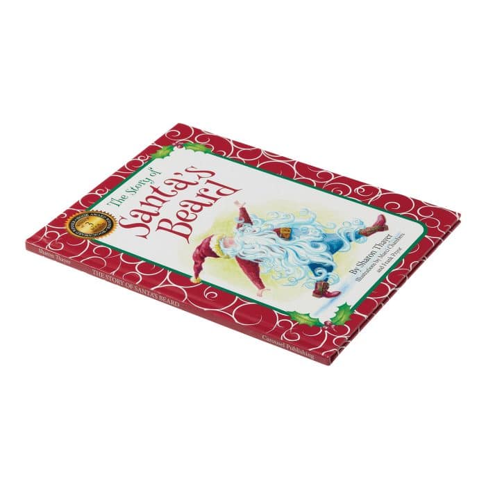 Santas Beard Childrens Book Flat View