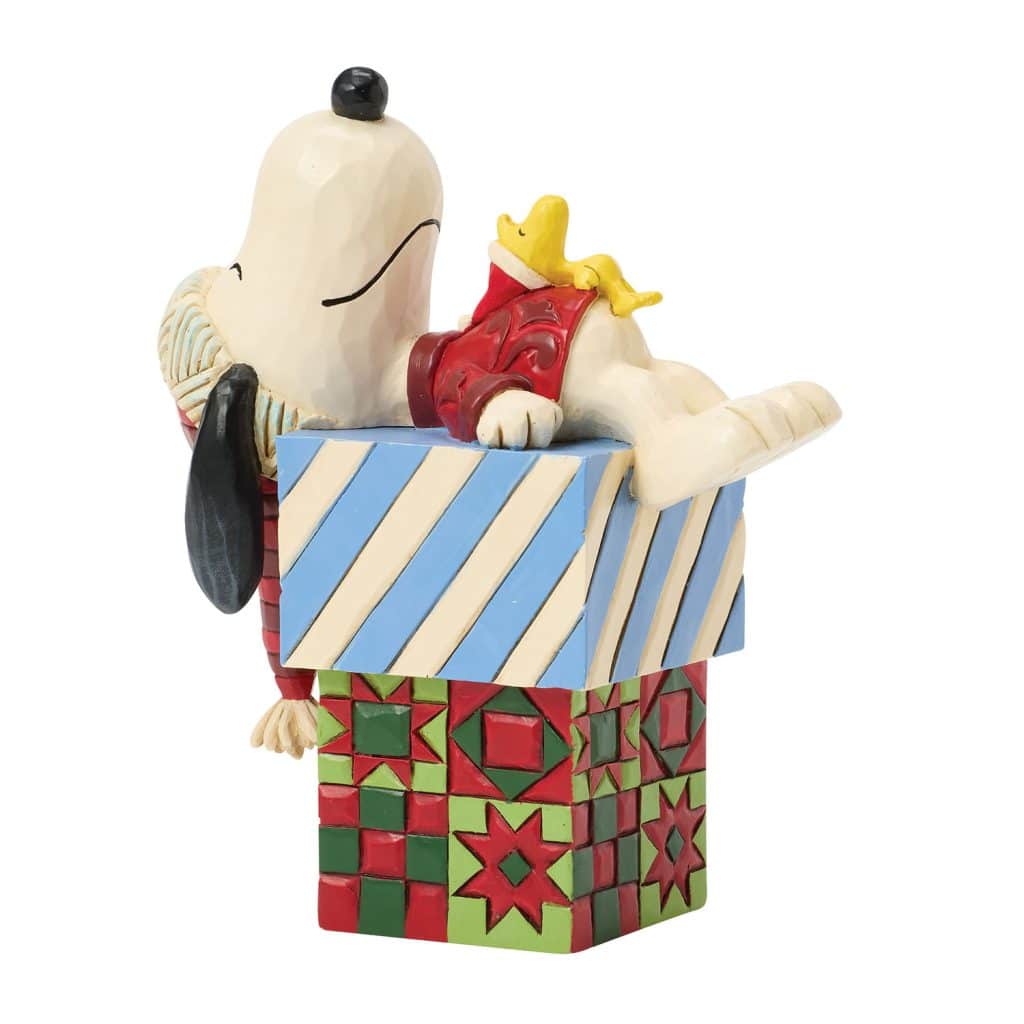 Snoopy and Woodstock on Gifts by Jim Shore