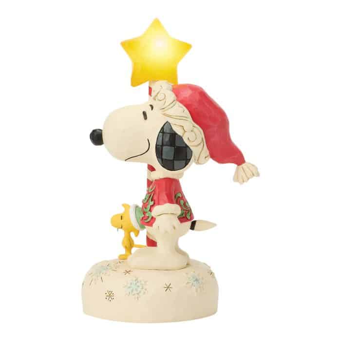 Snoopy Light Up Star Staff by Jim Shore Side