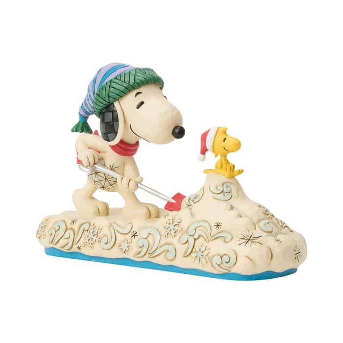 Snoopy Shoveling Snow by Jim Shore Snoopy