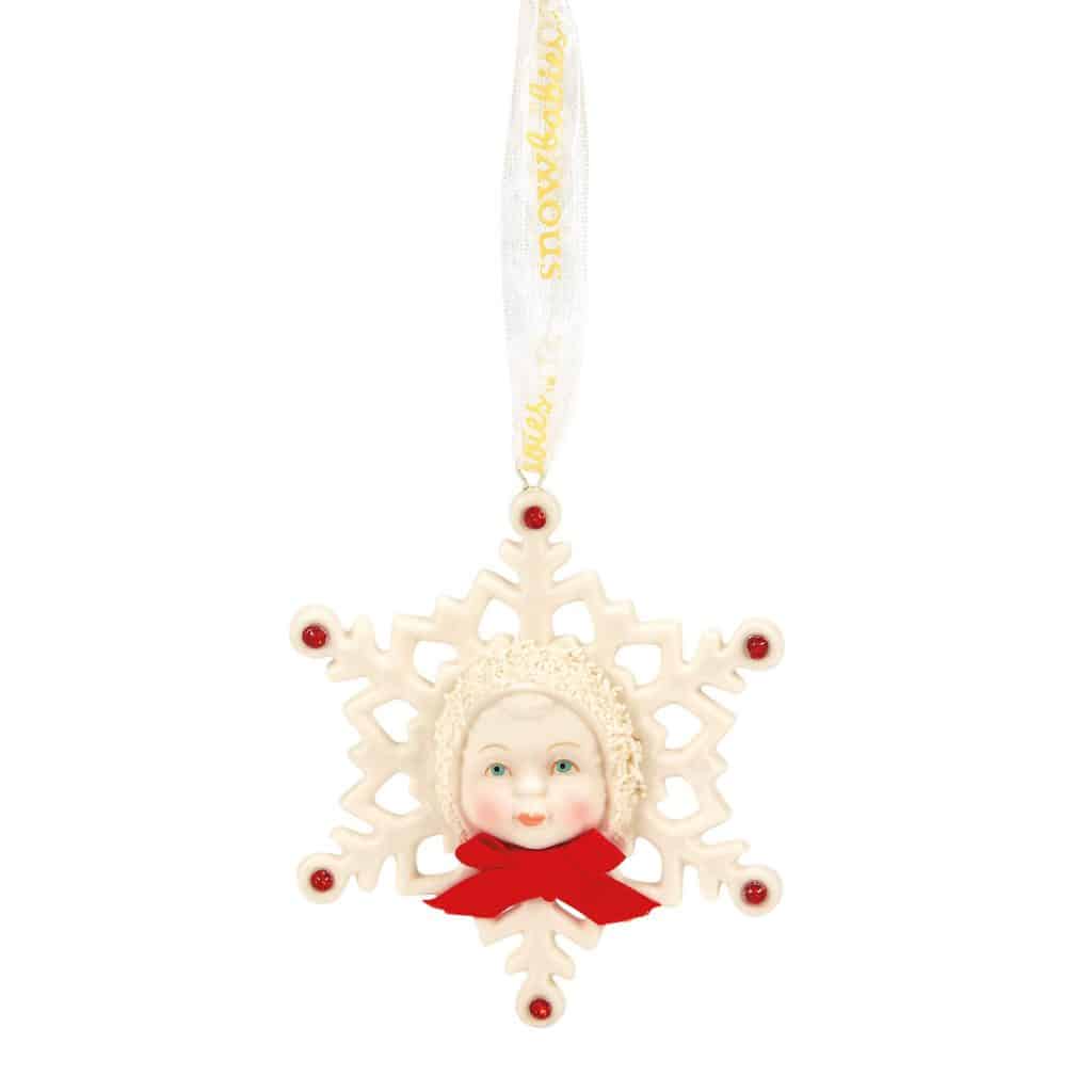 Snowflake Kisses 40th Anniversary Snowbabies Ornament