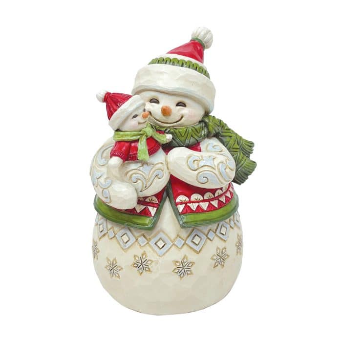 Snowmom with Baby by Jim Shore Front