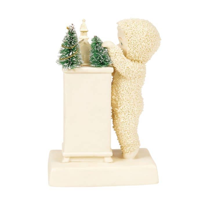 That Village Magic Snowbabies Figurine Back