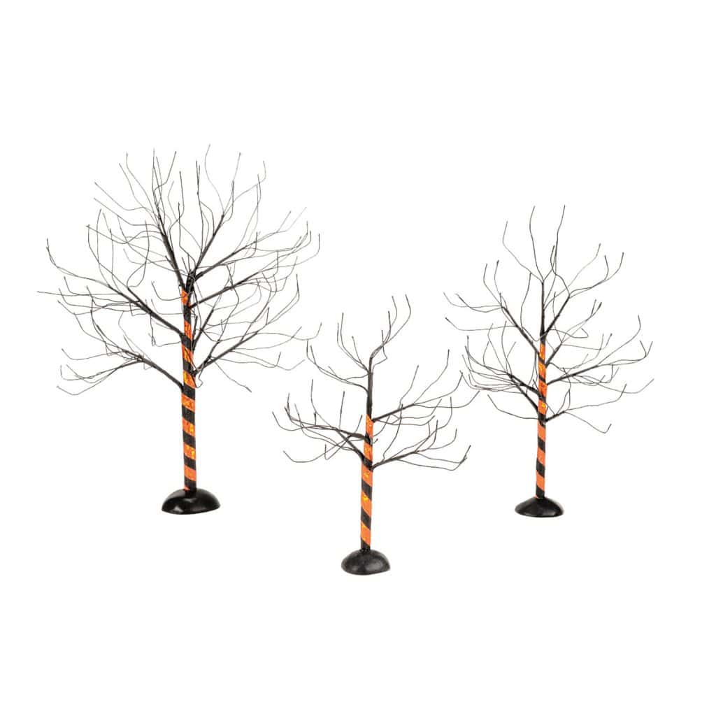 Trick Halloween Trees Village D56