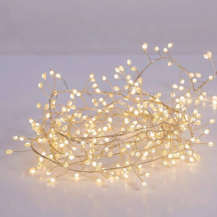Twinkle Superbright Led Cluster Garland Lit