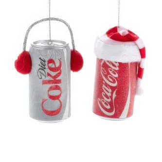 Winter Coca cola® Soda Cans Ornaments