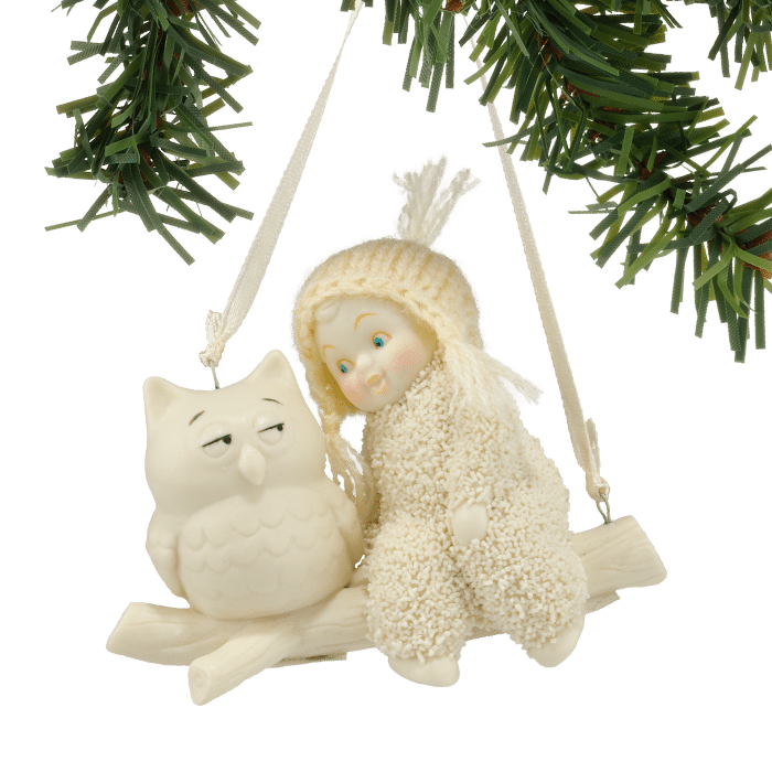 Wise Advice Snowbabies Ornament Glam