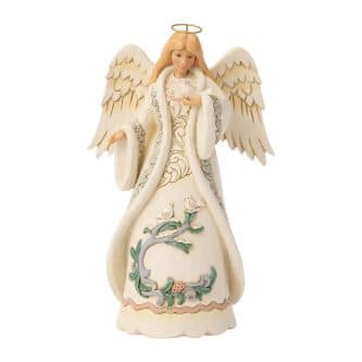 Woodland Angel With Dove By Jim Shore