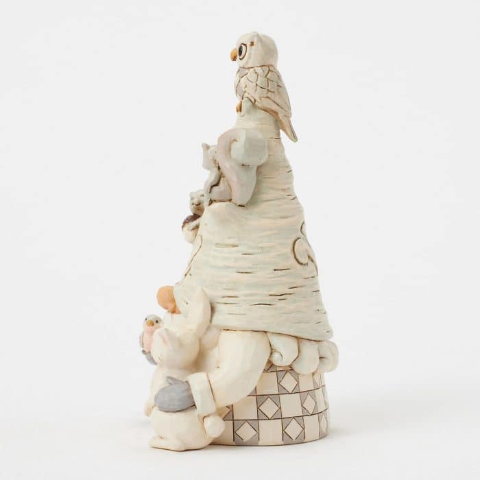 Woodland Gnome with Animals by Jim Shore Side
