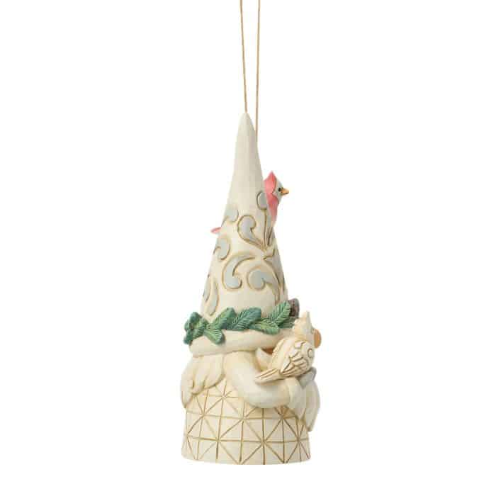 Woodland Gnome with Birdhouse Ornament by Jim Shore Side Two