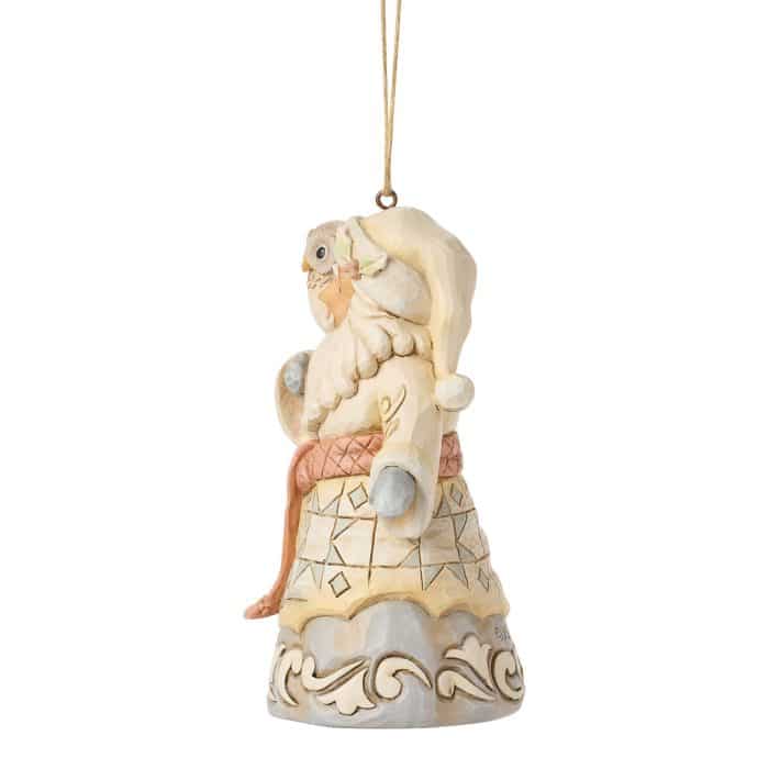 Woodland Santa 2026 Ornament by Jim Shore Side Two