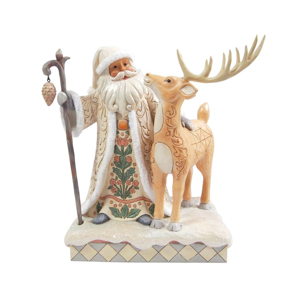 Woodland Santa and Buck by Jim Shore